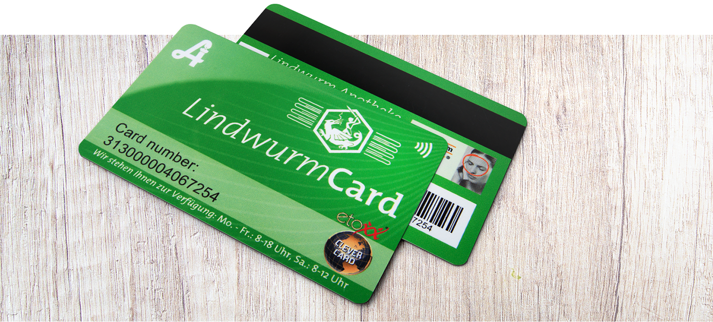 LindwurmCard Kundenkarte Lindwurm Apotheke